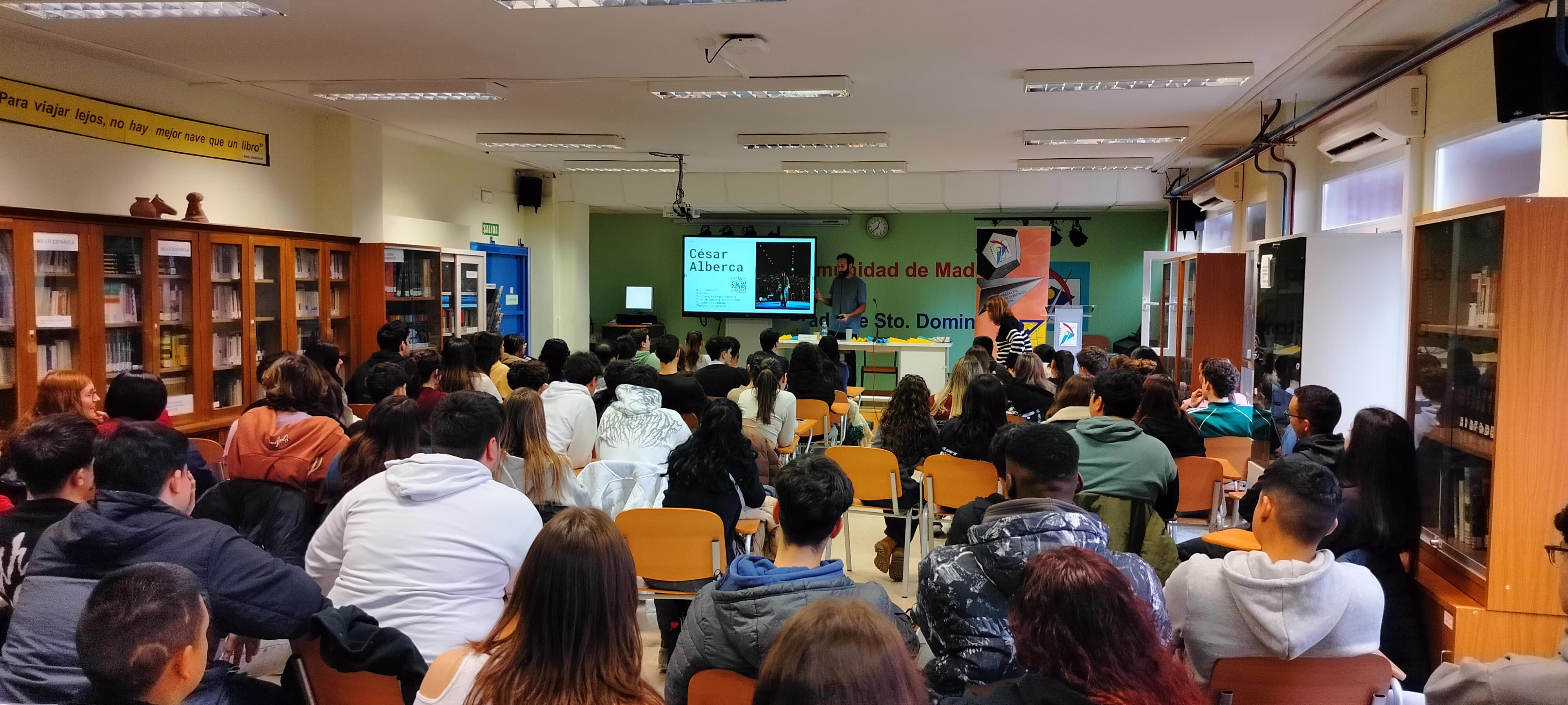 Talk at IES Prado Santo Domingo High School