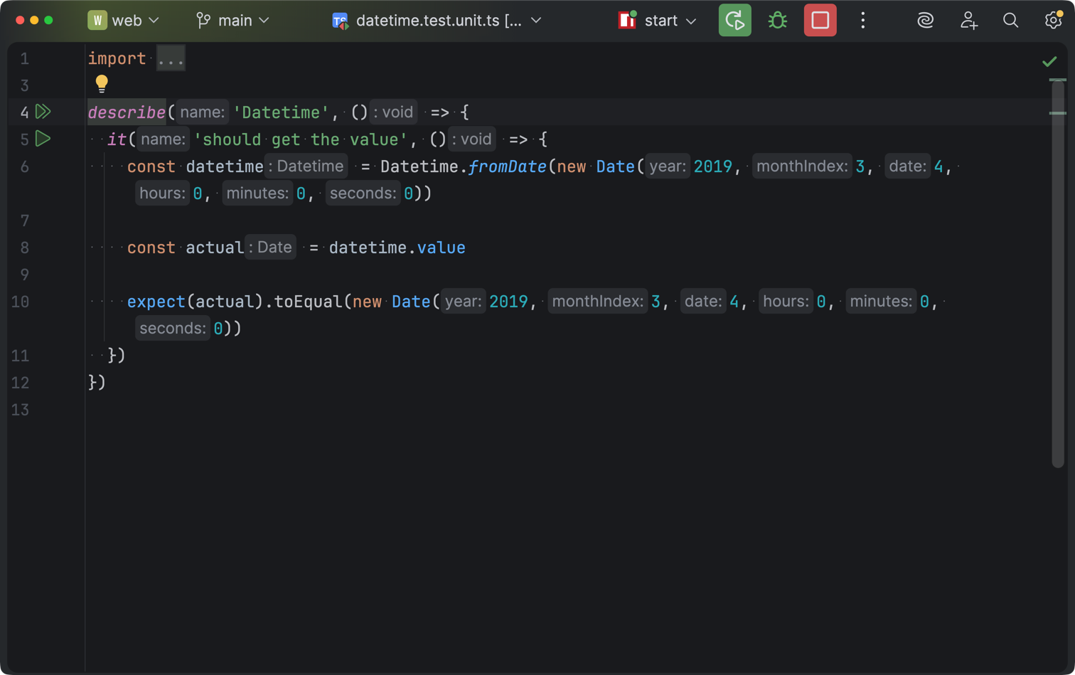 Run Configurations Testing